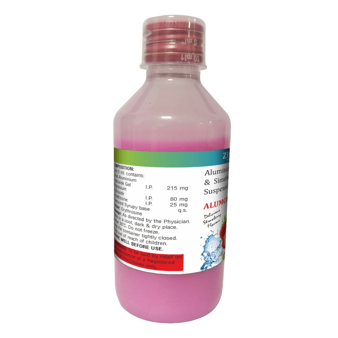 Alumcid MPS Oral Suspension Strawberry