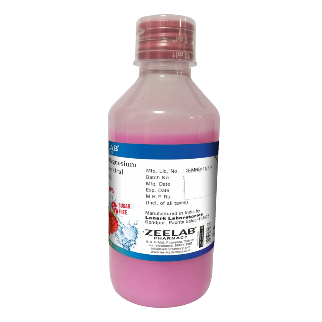 Alumcid MPS Oral Suspension Strawberry