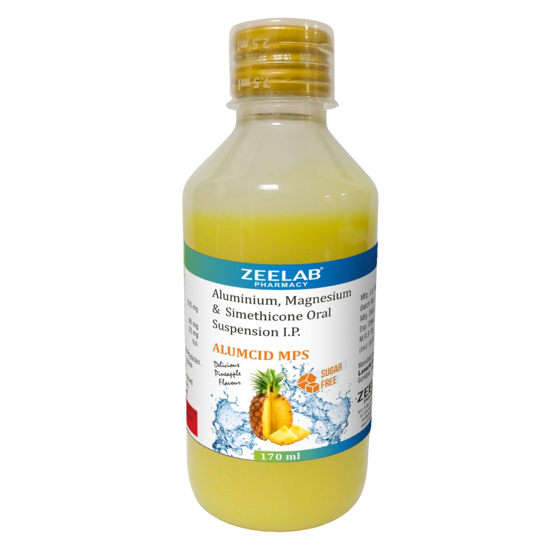 Alumcid Mps Oral Suspension Pineapple