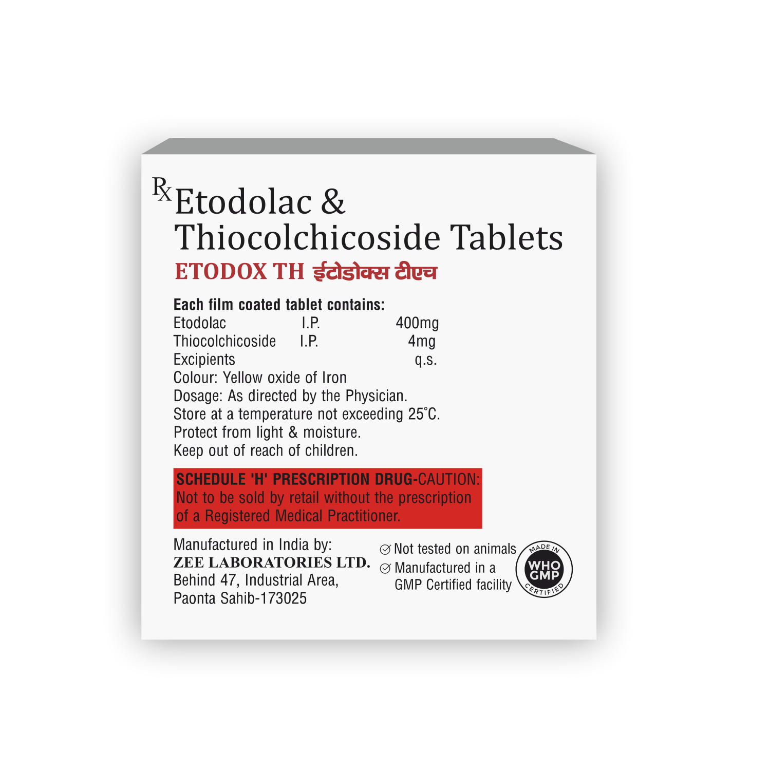 Etodox TH Tablet