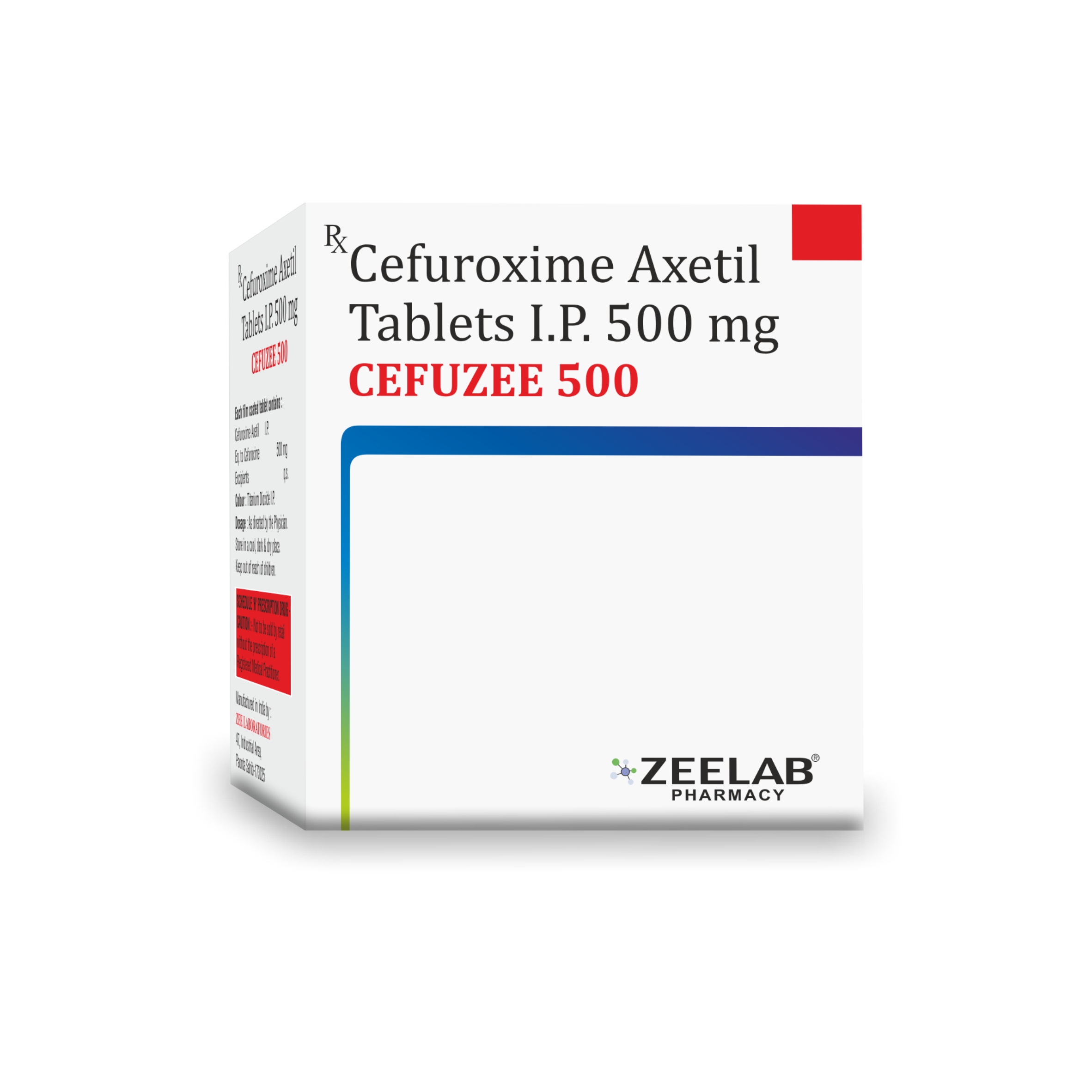 Cefuzee 500 Antibacterial Tablet