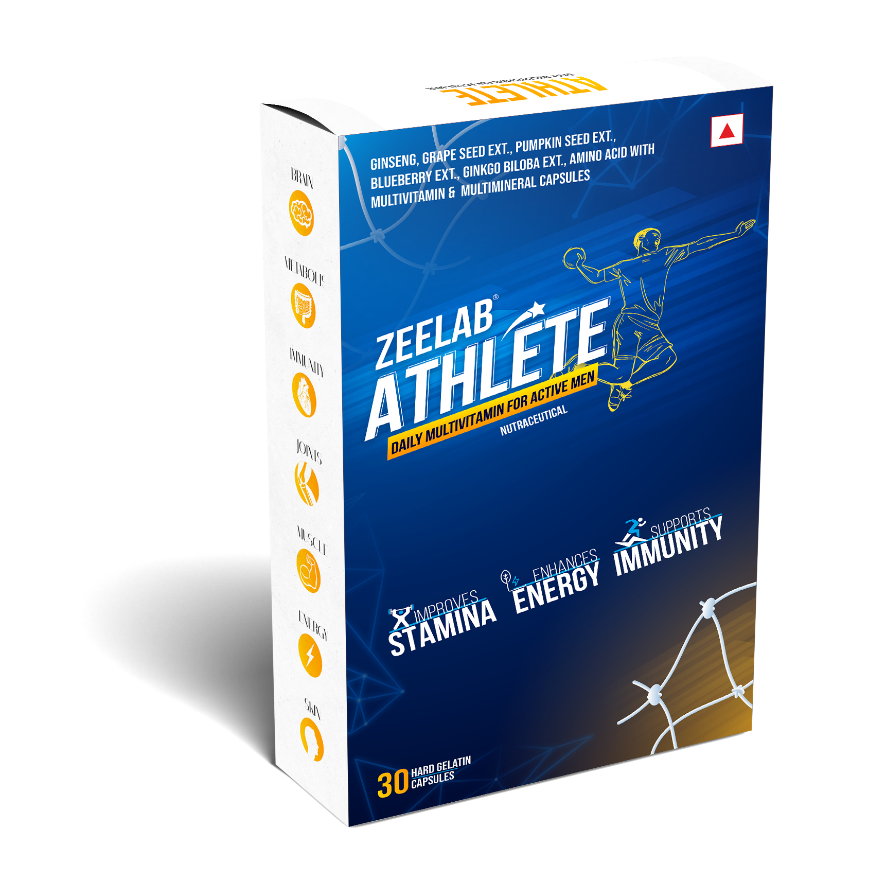 Zeelab Athlete Multivitamin For Men ( 30 Capsules ) Zeelab Athlete Multivitamin For Men ( 30 Capsules )