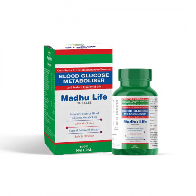 NatureXprt Madhu Life Capsules | 100% Natural Ayurvedic Medicine For Diabetes NatureXprt Madhu Life Capsules | 100% Natural Ayurvedic Medicine For Diabetes