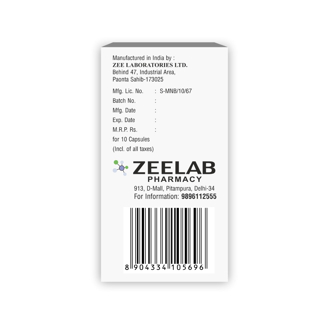 Zeefron AD Iron Supplement Soft Gelatin Capsules