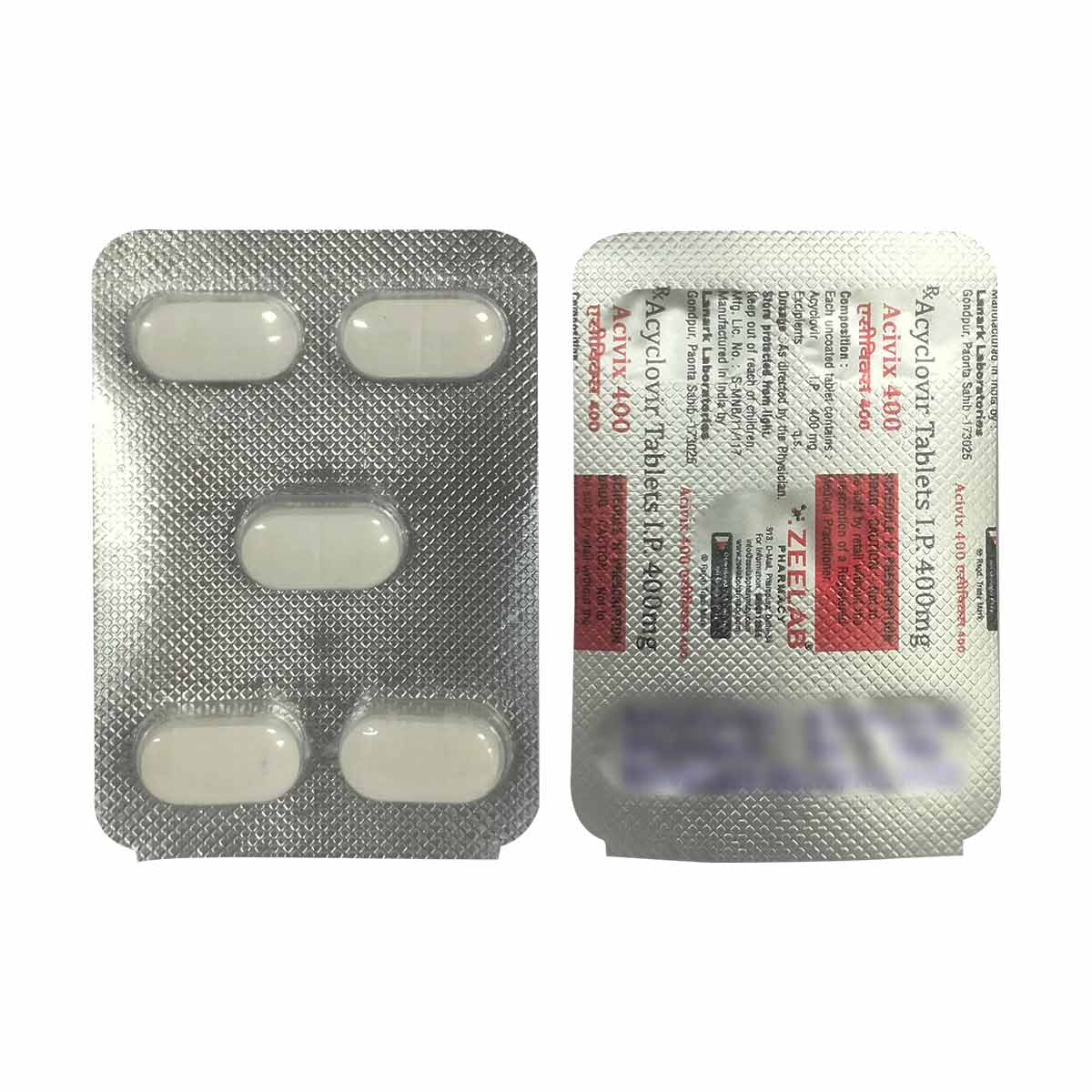 Acivix 400 Antiviral Tablet