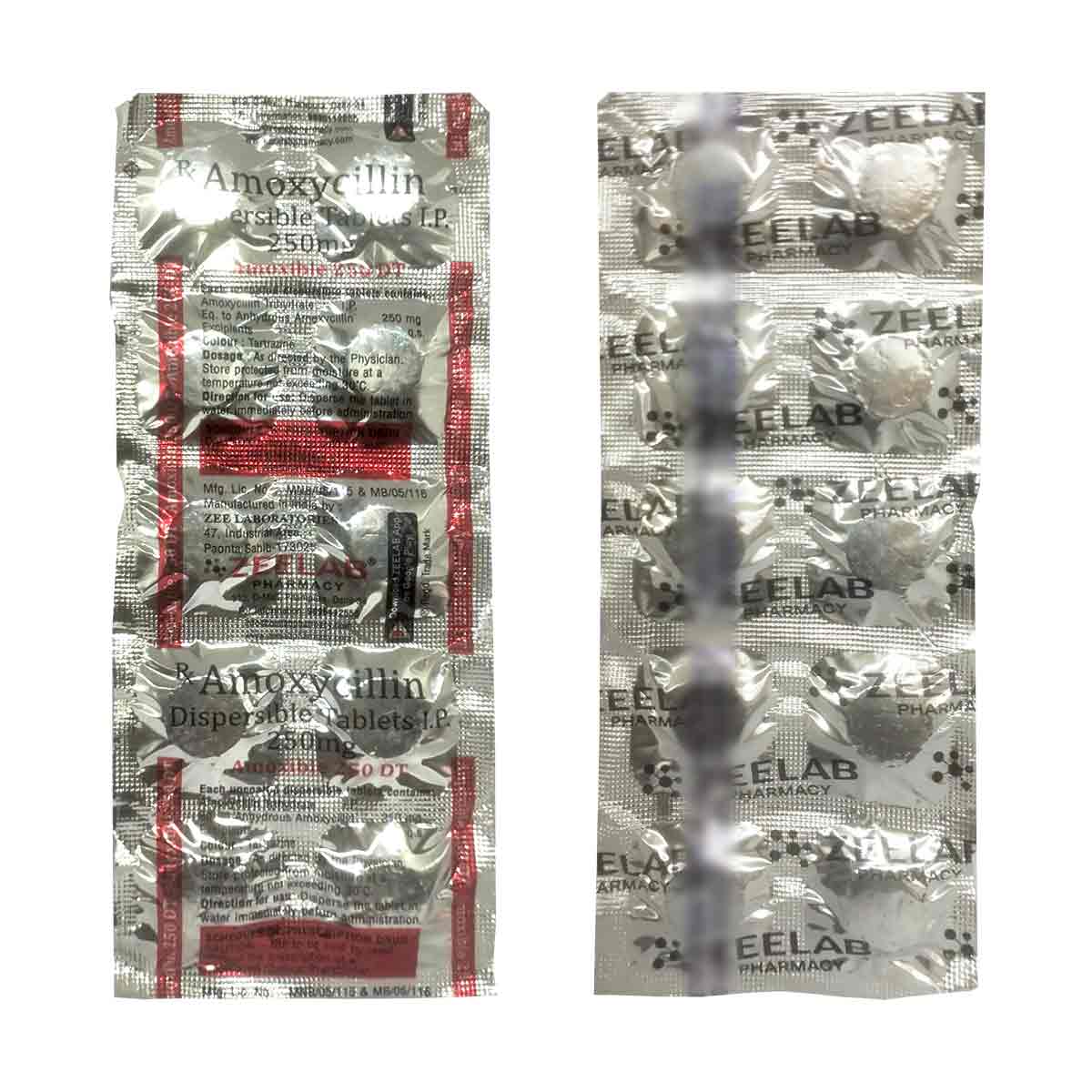 Amoxible 250 DT Antibiotic Tablet
