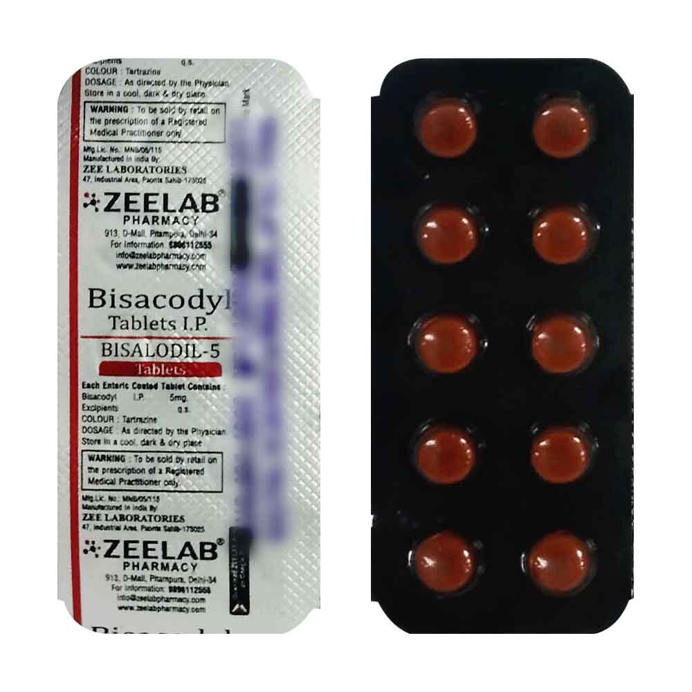 Bisalodil 5 Tablet