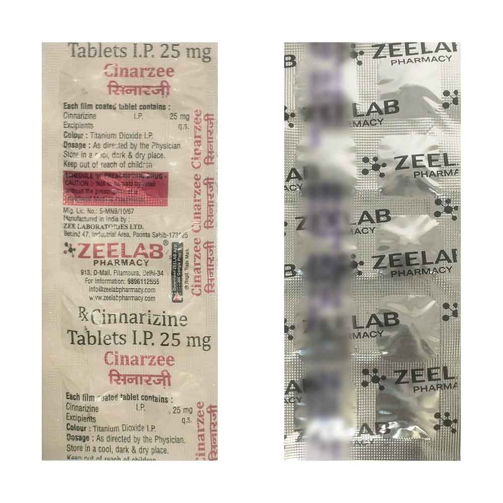 Cinarzee 25 Tablet