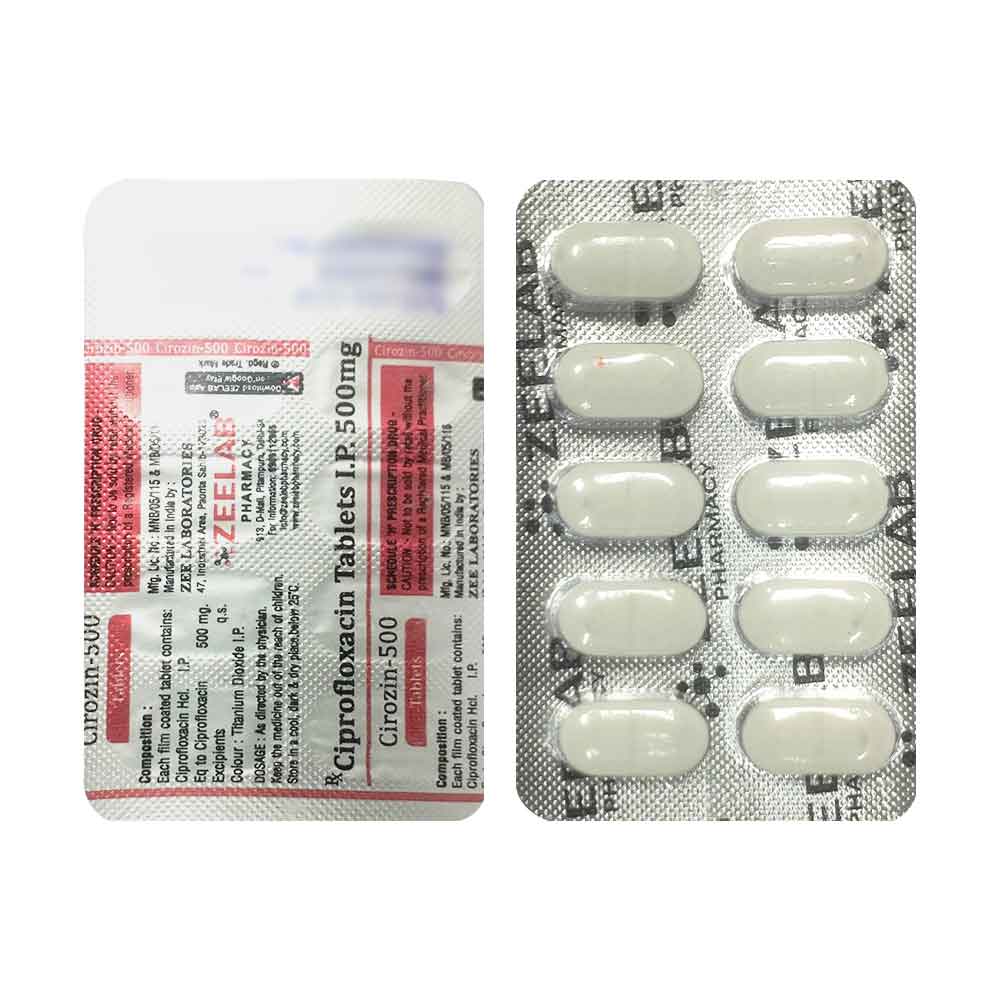 Cirozin 500 Antibiotic Tablet