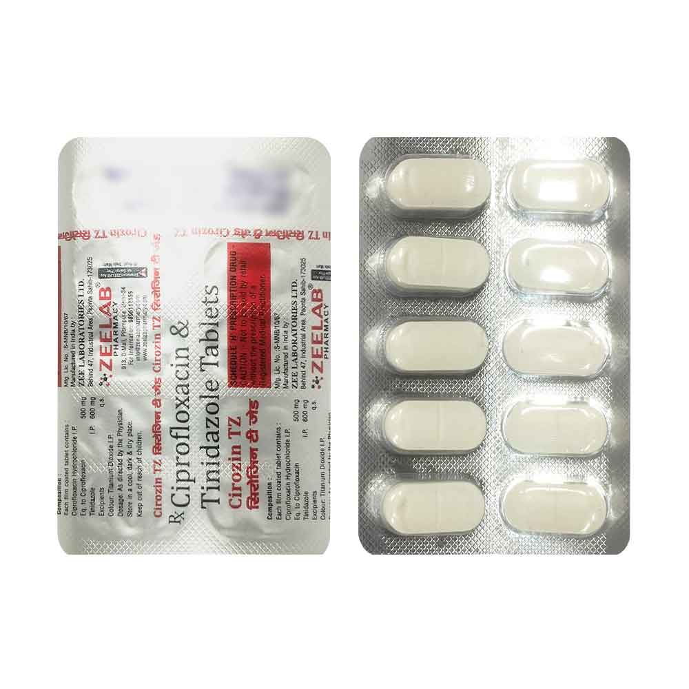 Cirozin TZ Antibiotic Tablet