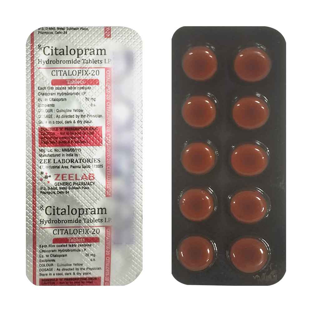 Citalofix 20 Tablet