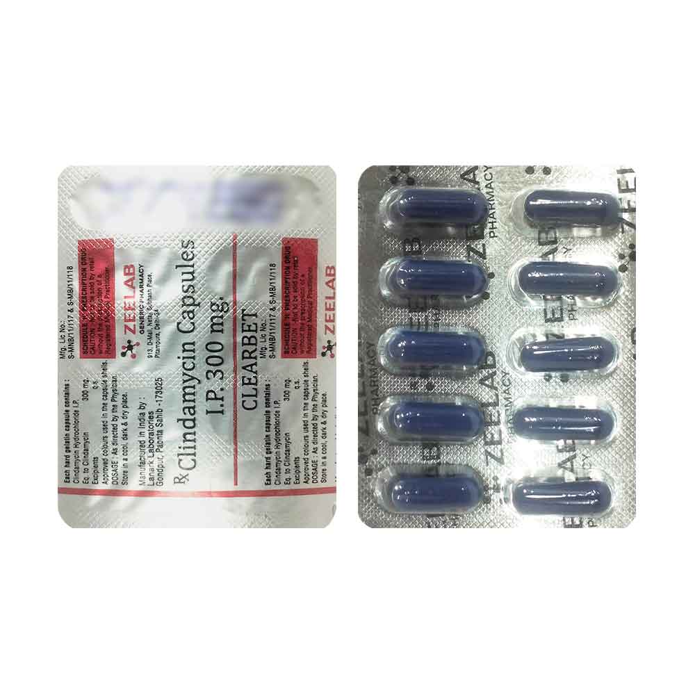Clearbet 300mg Antibiotic Capsule