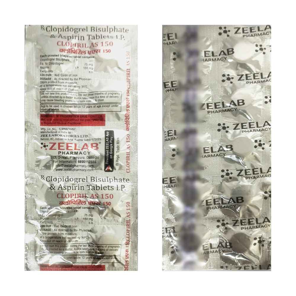 Clopiril AS 150 Antiplatelet Tablet