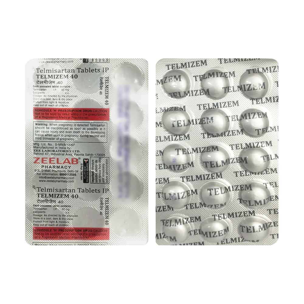 Telmizem 40 Tablet