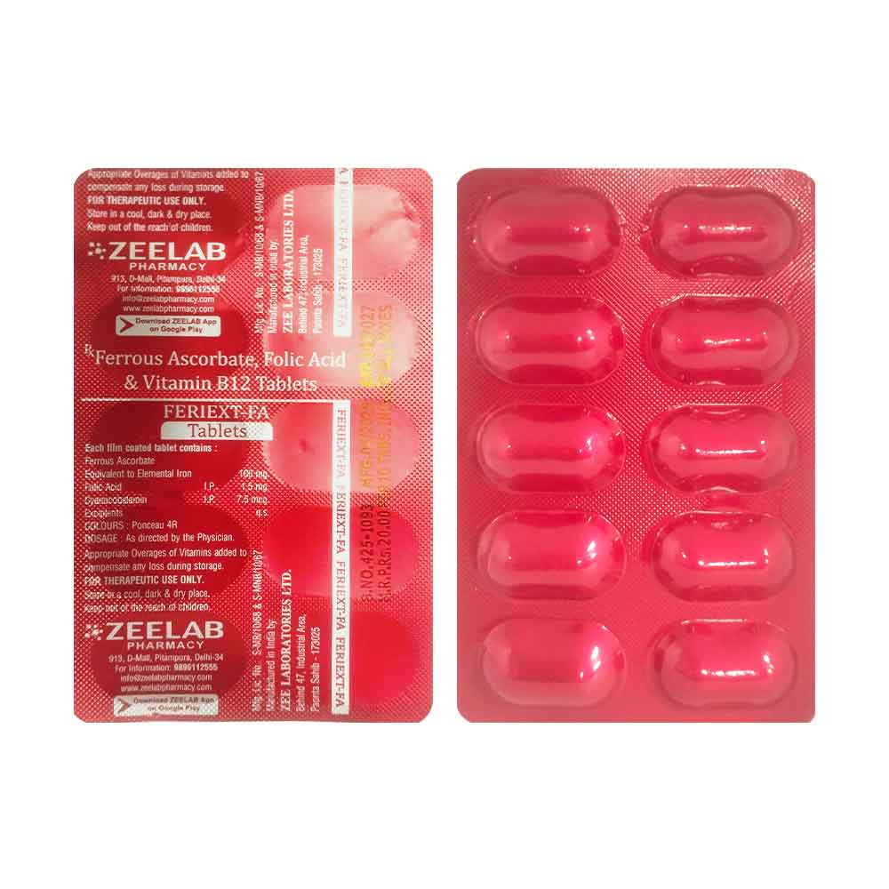 Feriext FA Iron Supplement Tablet