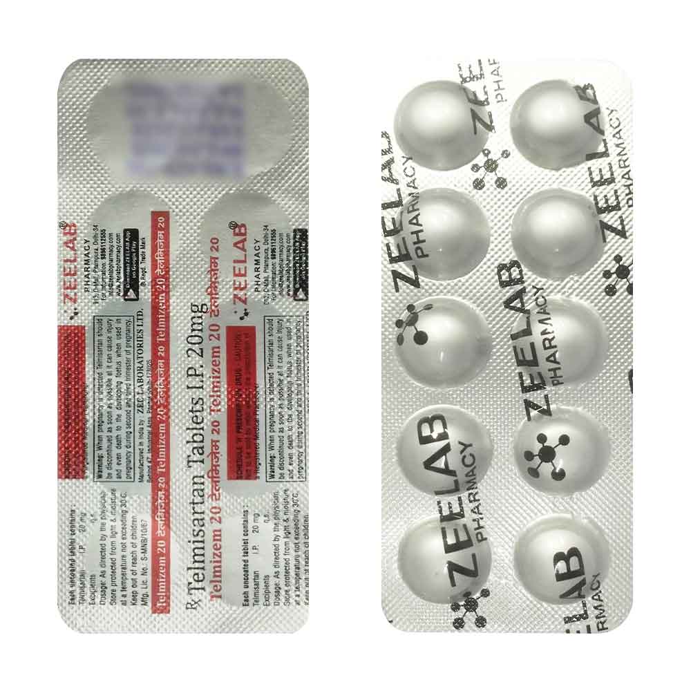 Telmizem 20 Hypertension Tablet