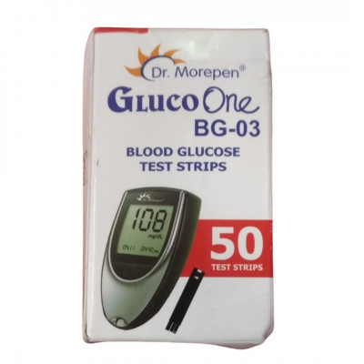 Dr. Morepen Gluco One BG-03 50 Test Strips