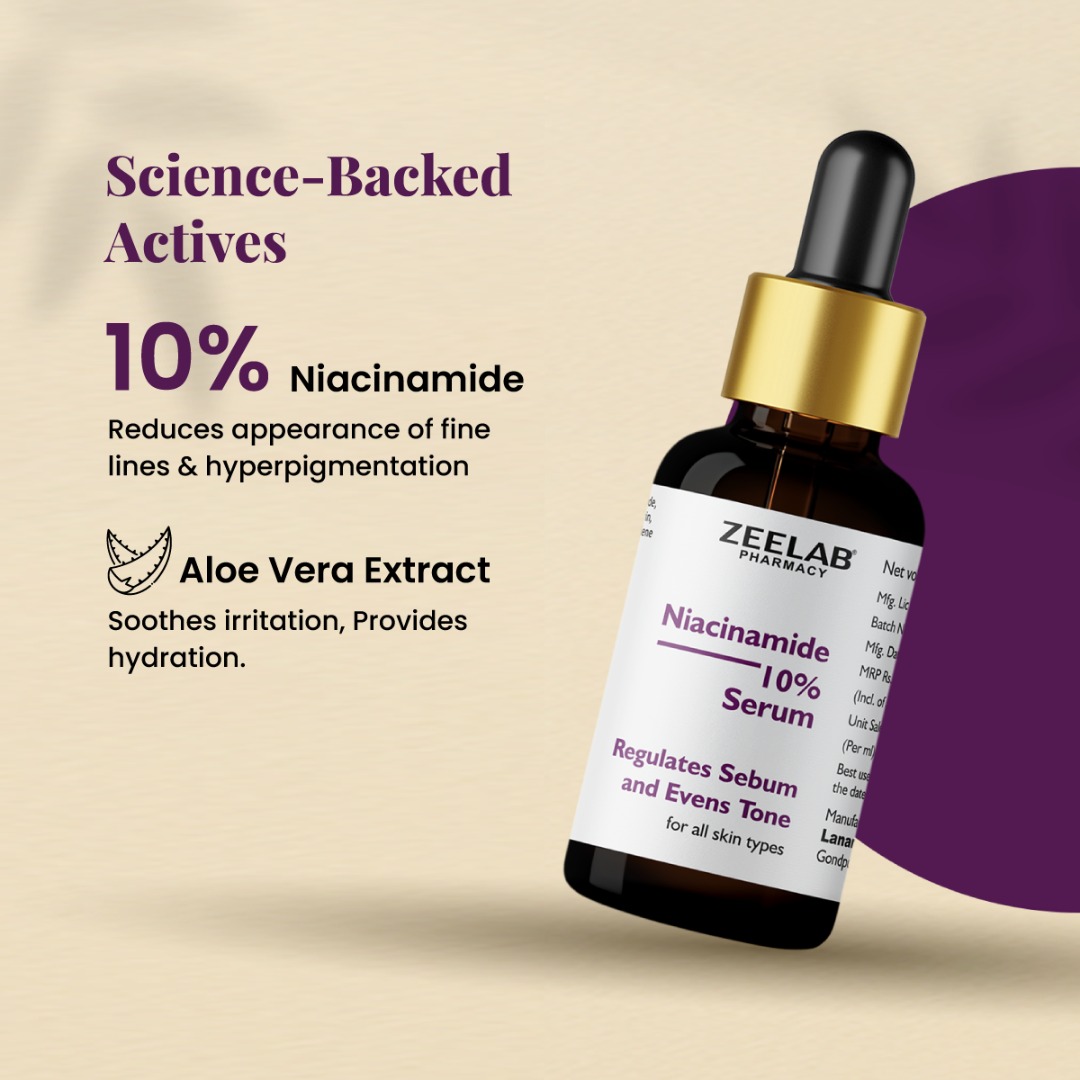 Zeelab Niacinamide 10% Face Serum