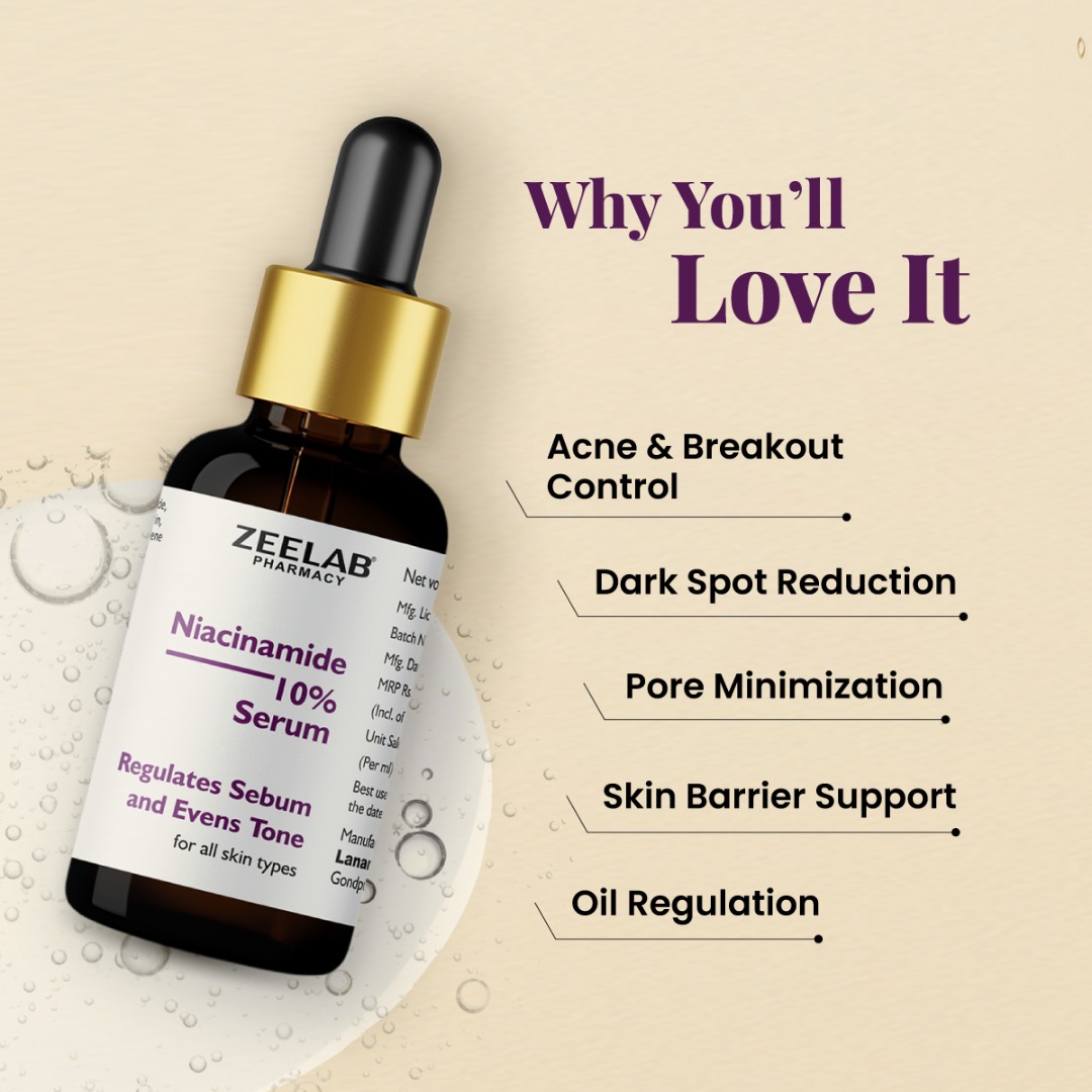 Zeelab Niacinamide 10% Face Serum