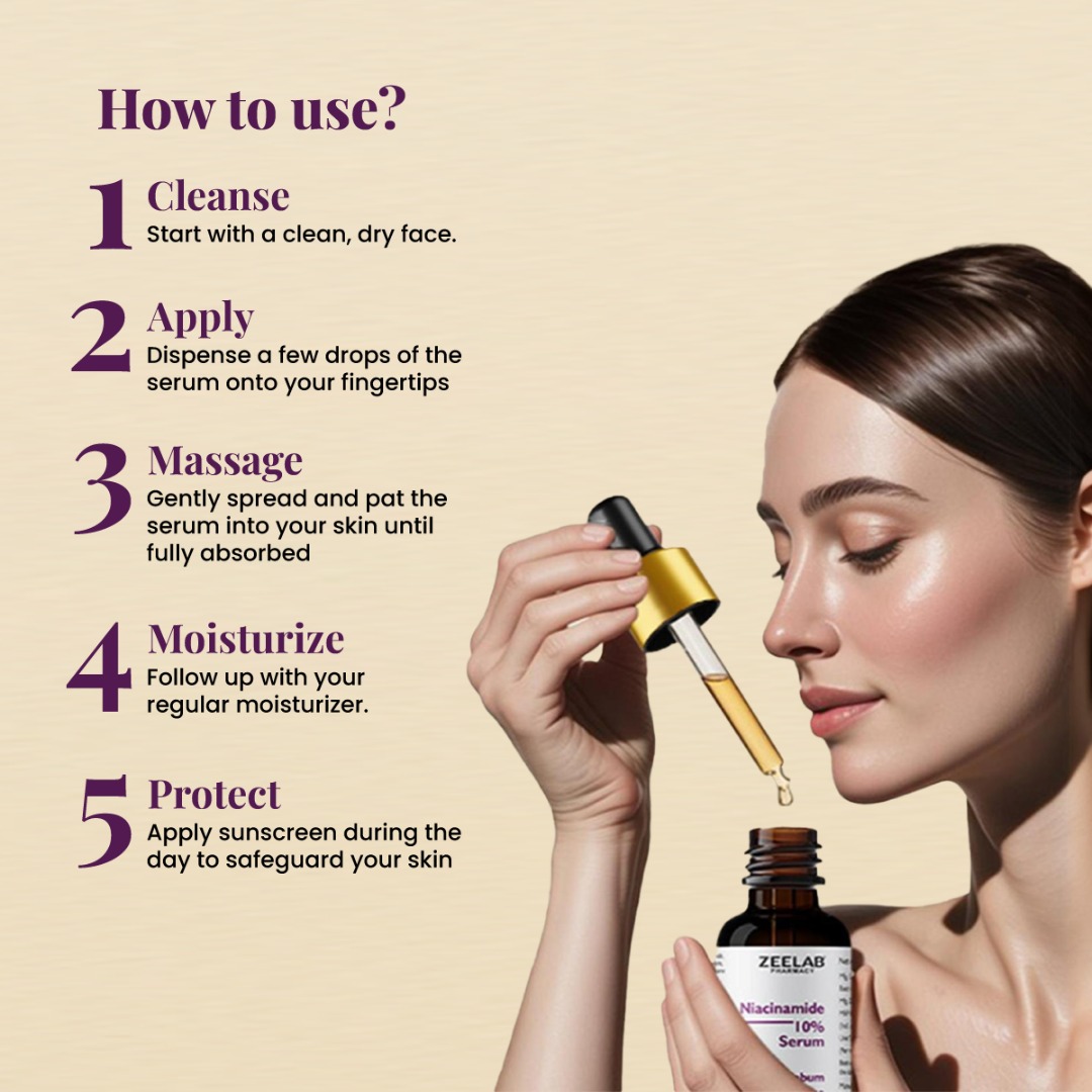 Zeelab Niacinamide 10% Face Serum