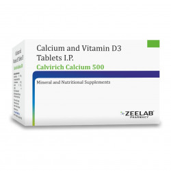 Calvirich Calcium 500 Tablet