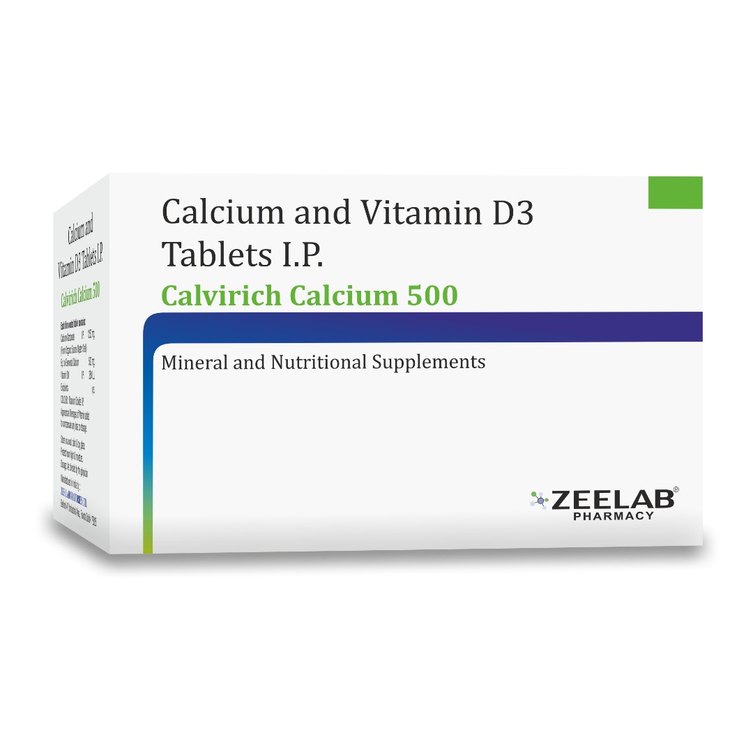Calvirich Calcium 500 Tablet