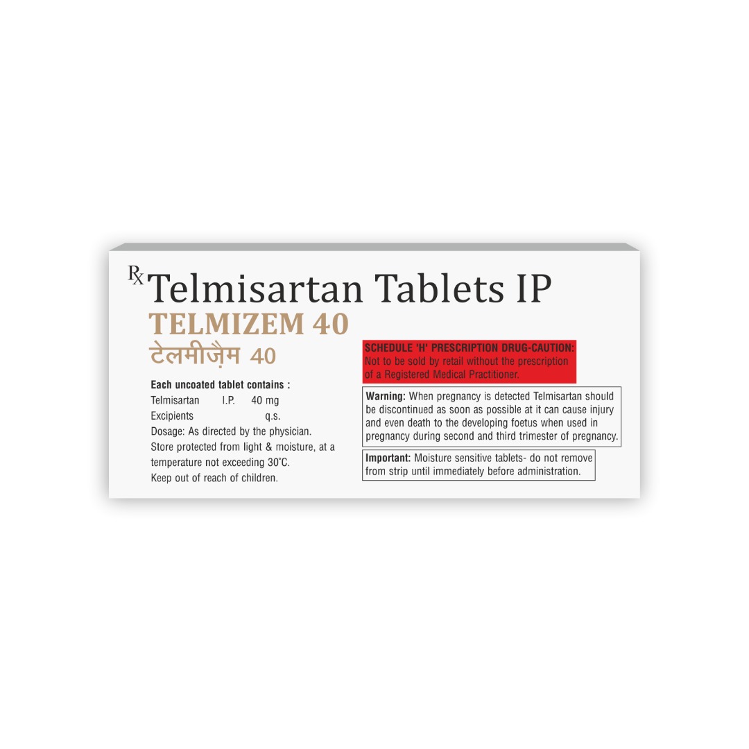 Telmizem 40 Tablet