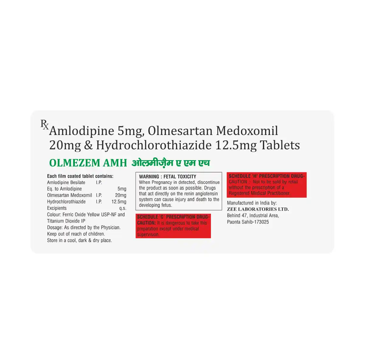 Olmezem AMH Tablet