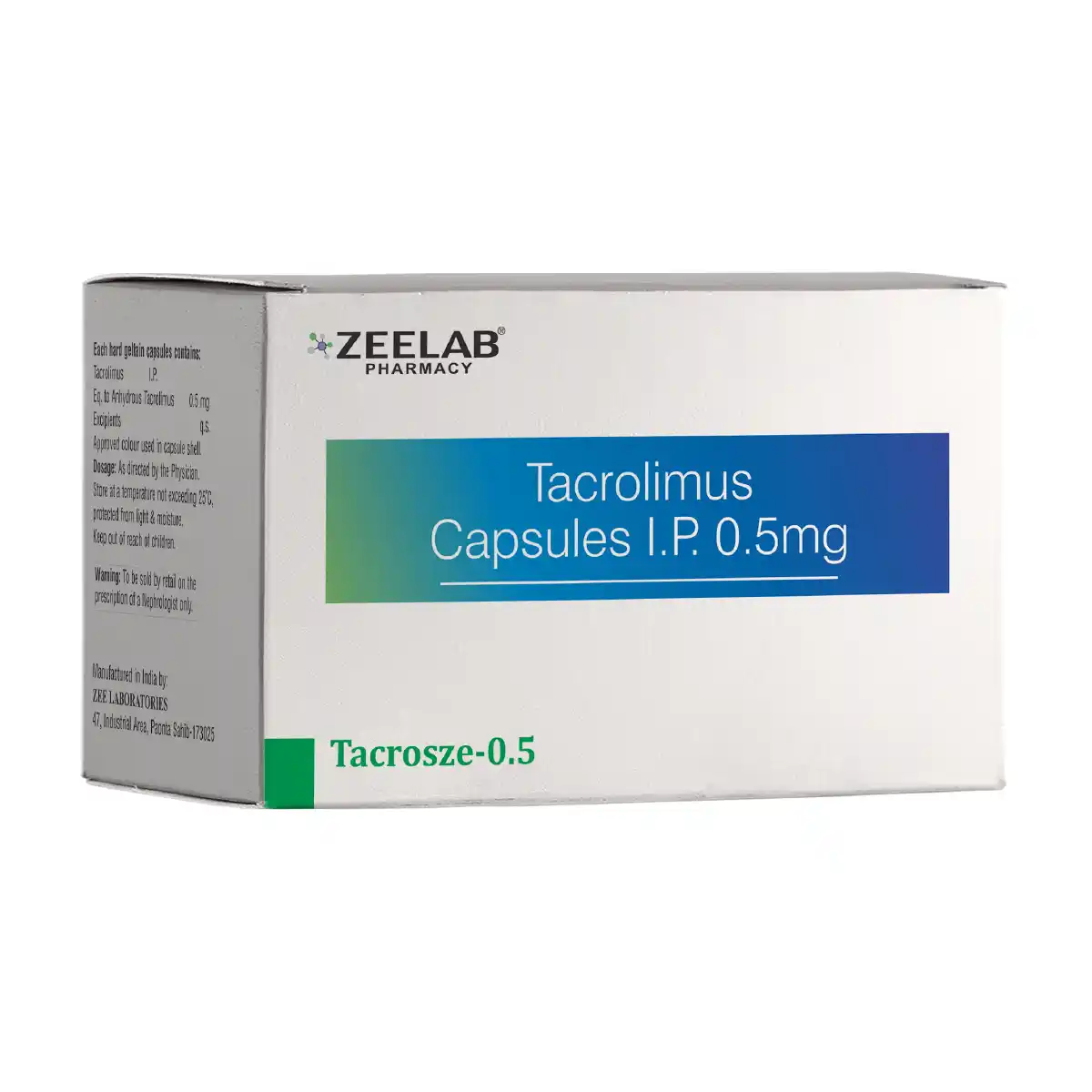 टैक्रोलिमस 0.5mg कैप्सूल