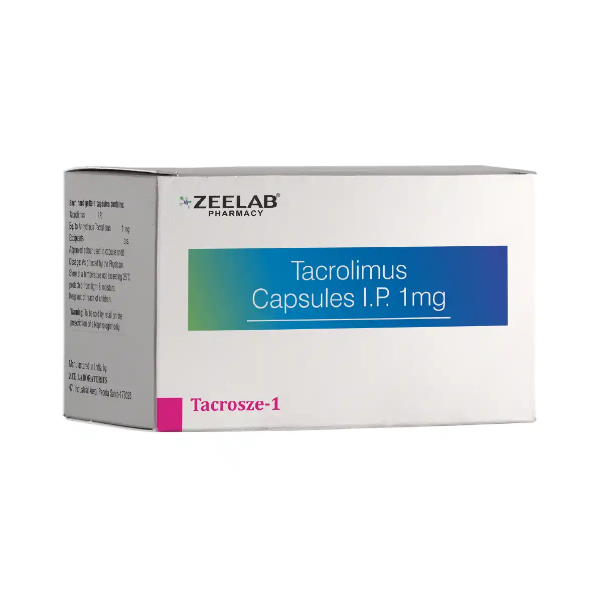 टैक्रोलिमस 1mg कैप्सूल