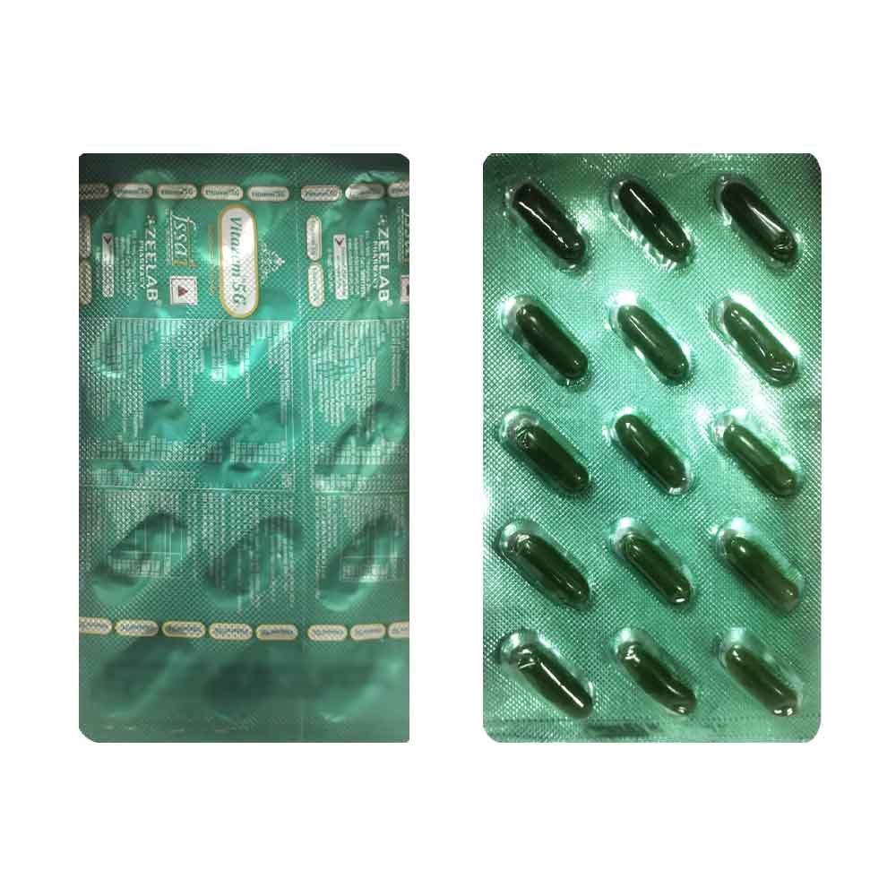 Vitazem 5G Softgel Capsule with Omega 3 Fatty Acid and Antioxidants