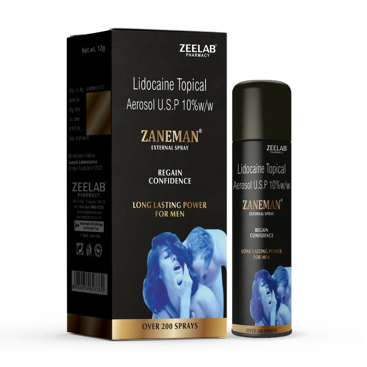 ZANEMAN Delay Spray For Men