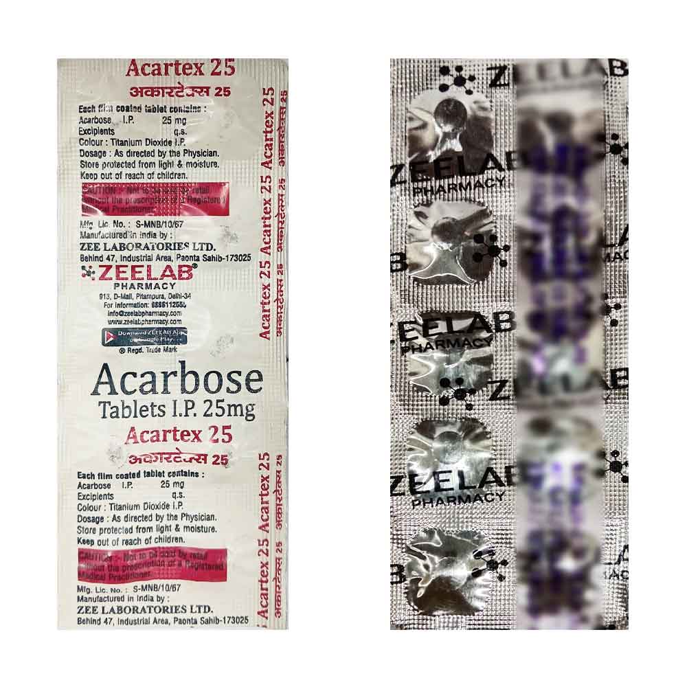 Acartex 25 Tablet