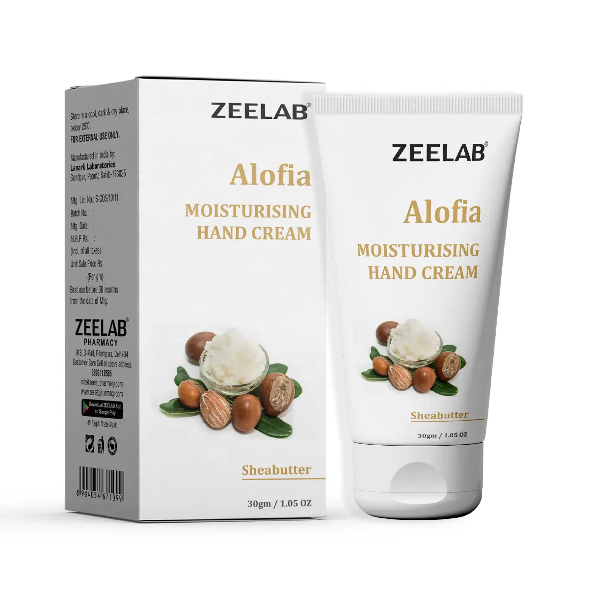 ALOFIA Moisturising Hand Cream &ndash; Sheabutter
