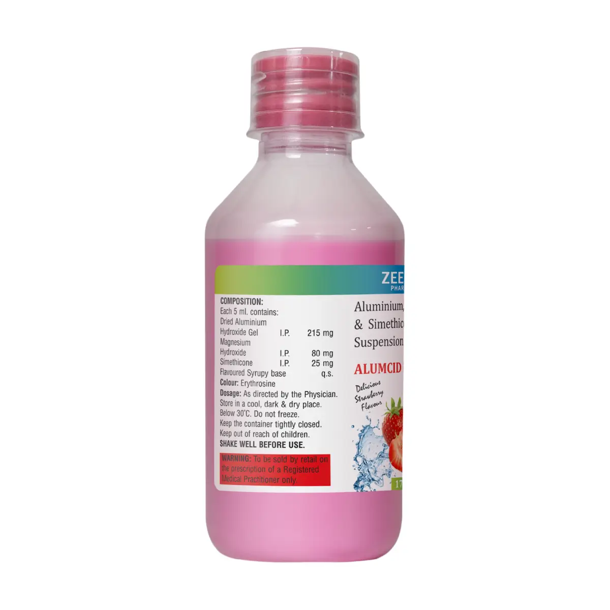 Alumcid MPS Oral Suspension Strawberry