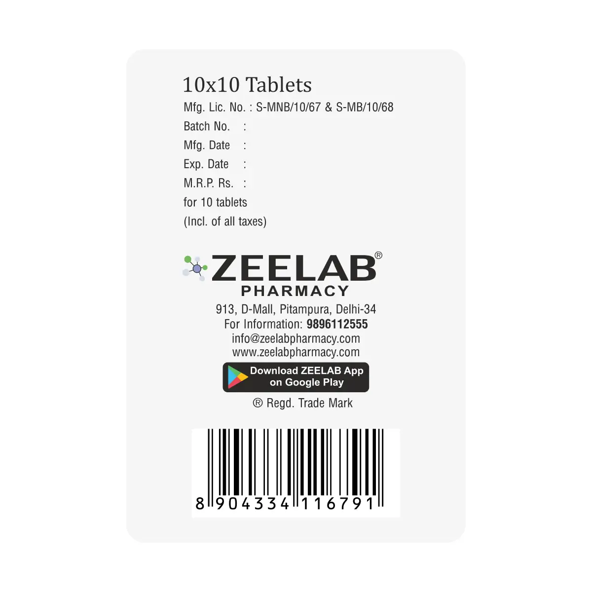 Alumcid Antacid Antigas Tablet