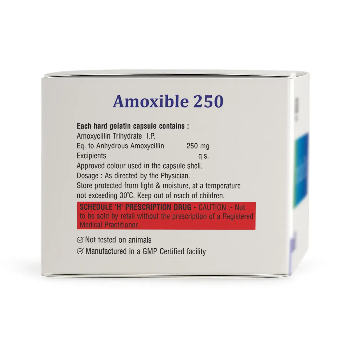 Amoxible 250 Antibiotic Capsule