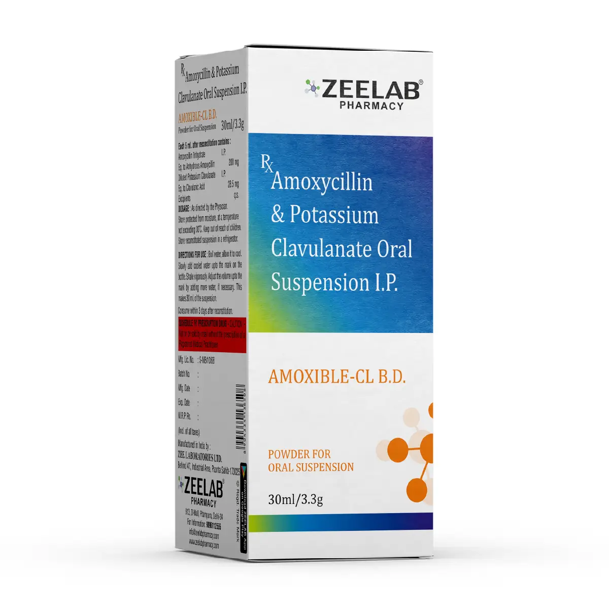 Amoxible CL B.D Dry Syrup