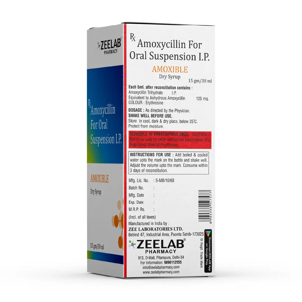 Amoxible Dry Syrup