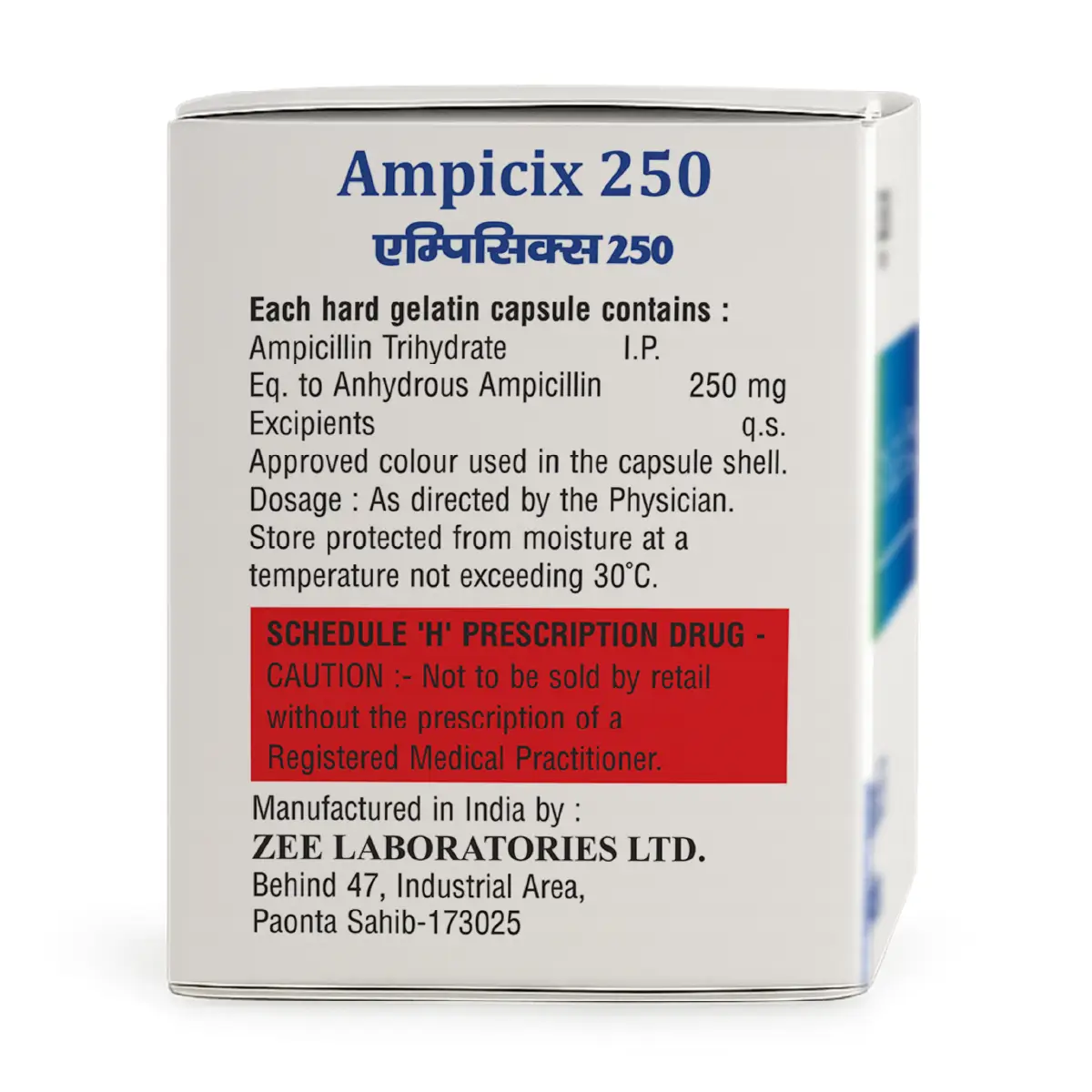 Ampicix 250 Antibiotic Capsule