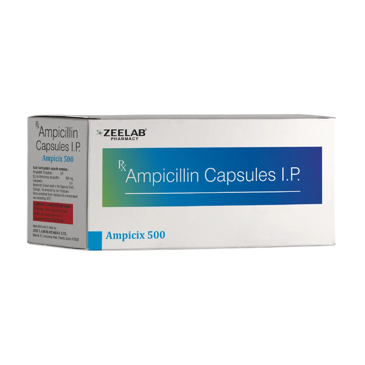 Ampicix 500 Antibiotic Capsule