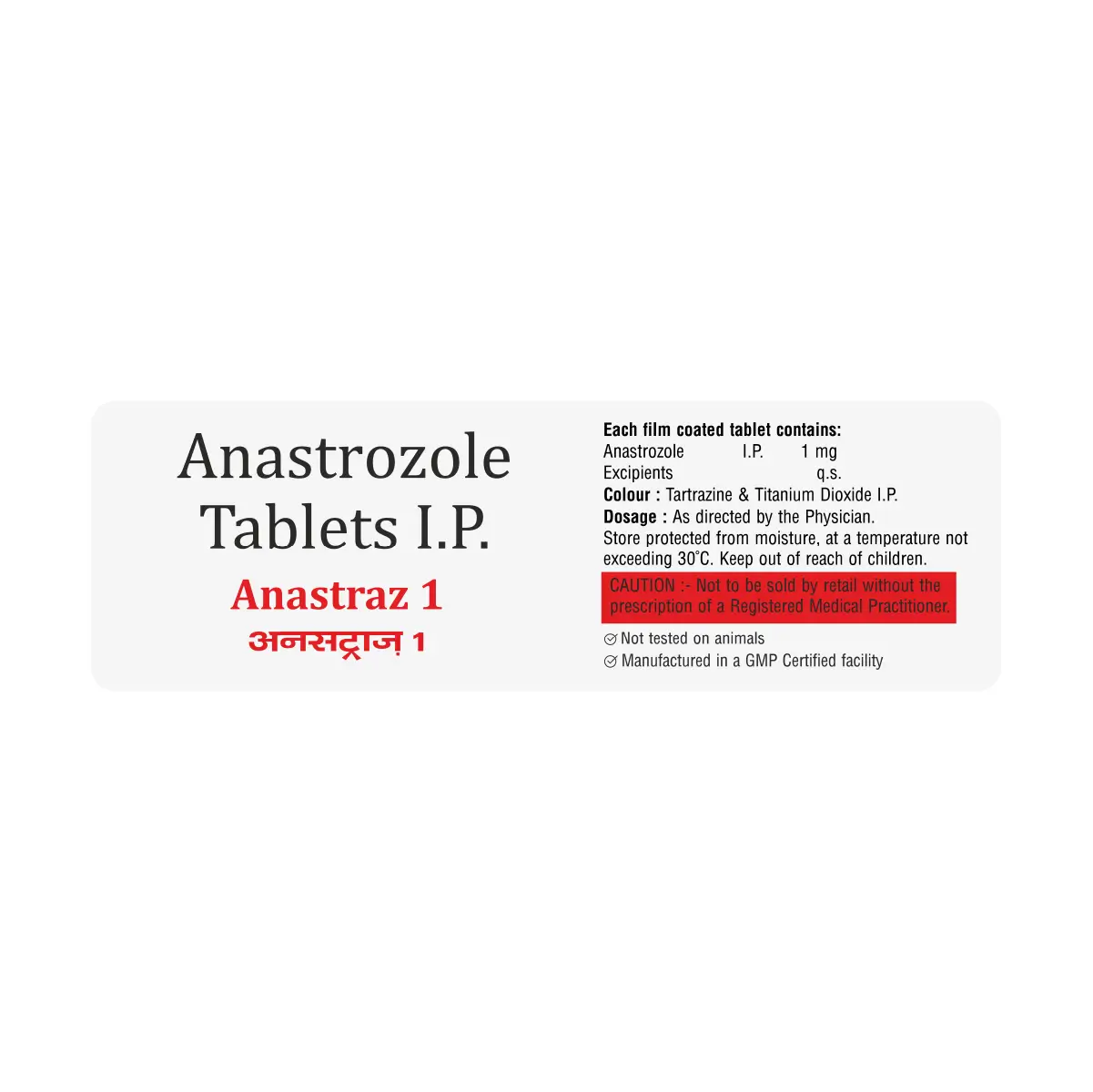 Anastraz 1 Tablet