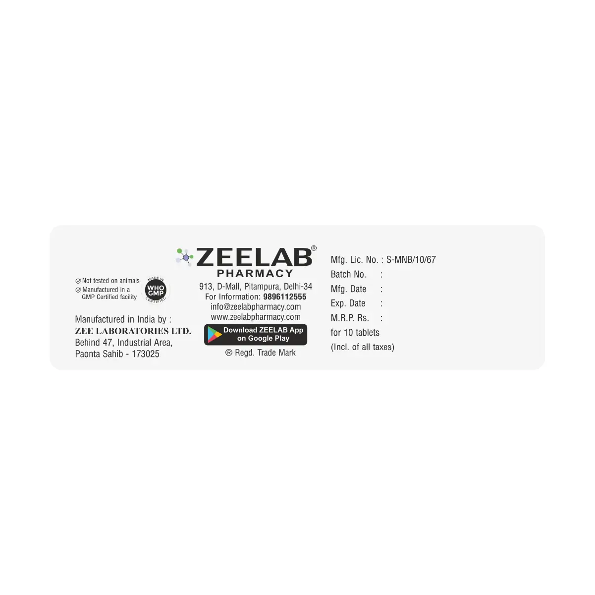 Ariprazole 10 Antipsychotic Tablet