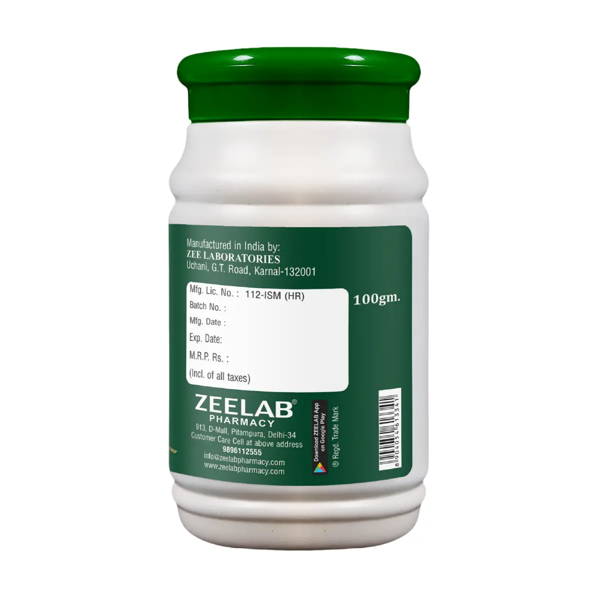 Zeelab Ashwagandhadi Churna 100gm