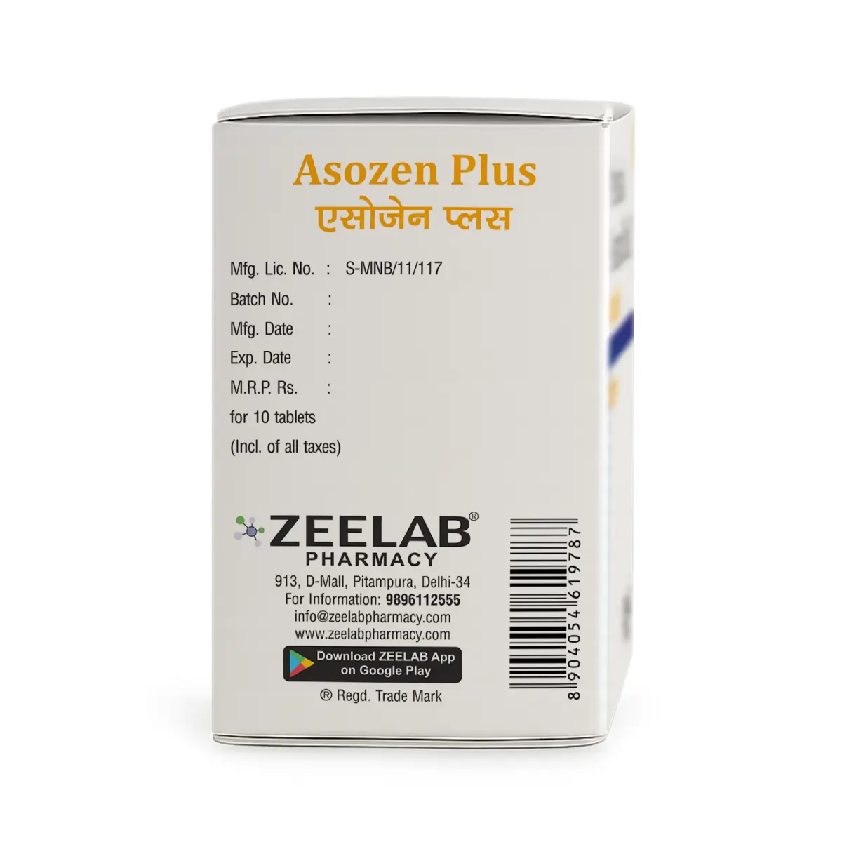 Asozen Plus Tablet