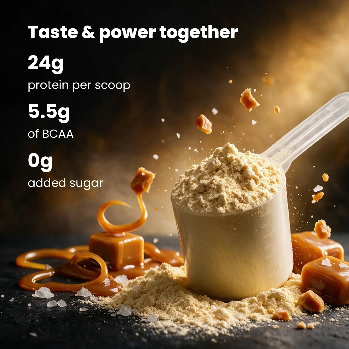 Zeelab Athlete 100% Whey Protein 2 kg (4.4 lb) Salted Caramel