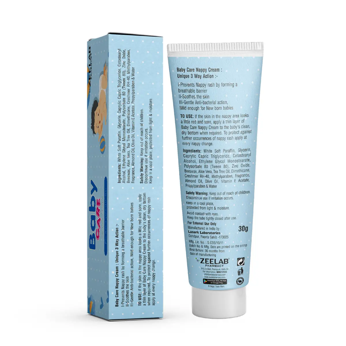 Baby Nappy Rash Cream