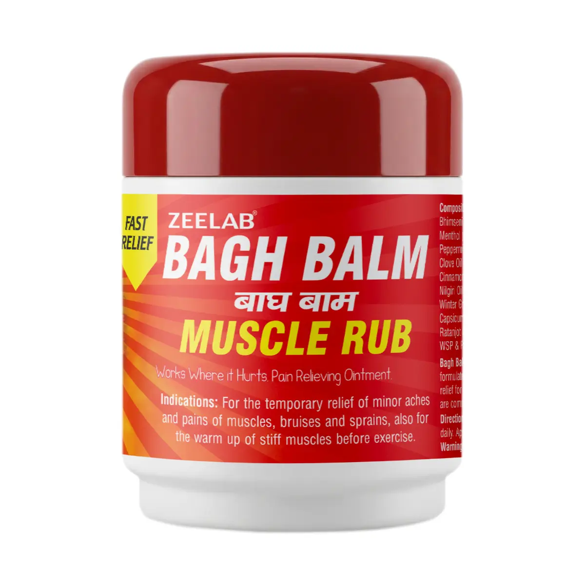 Zeelab Bagh Balm | For Headache & Body Pain