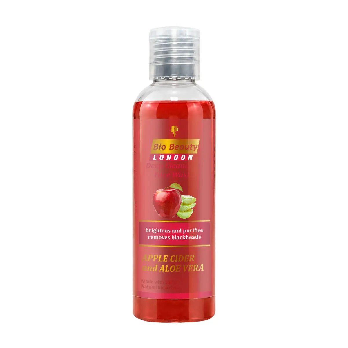 பயோ பியூட்டி ஃபேஸ் வாஷ் 100மிலி | ஆப்பிள் சைடர் மற்றும் கற்றாழை ஃபேஸ் வாஷ்