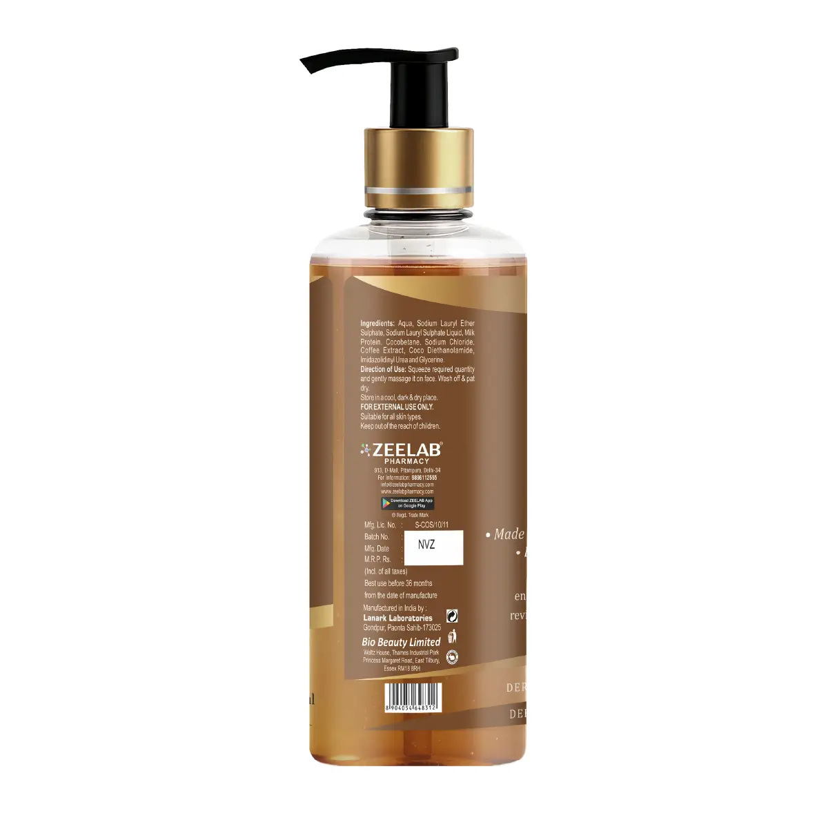 Bio Beauty Coffee and Protein Face Wash 